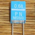 Drossel 0,68 uH radial Neosid